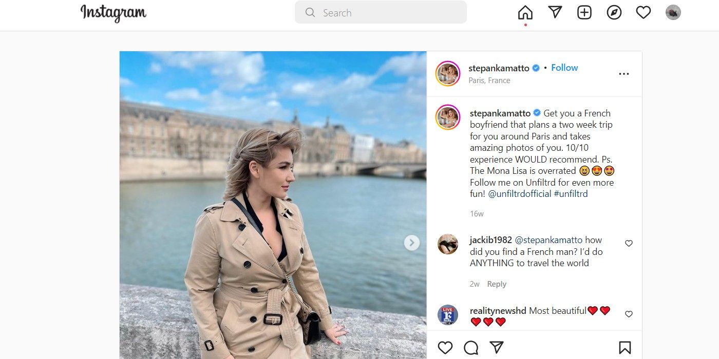 90 Day Fiance stephanie matto trench coat CROPPED