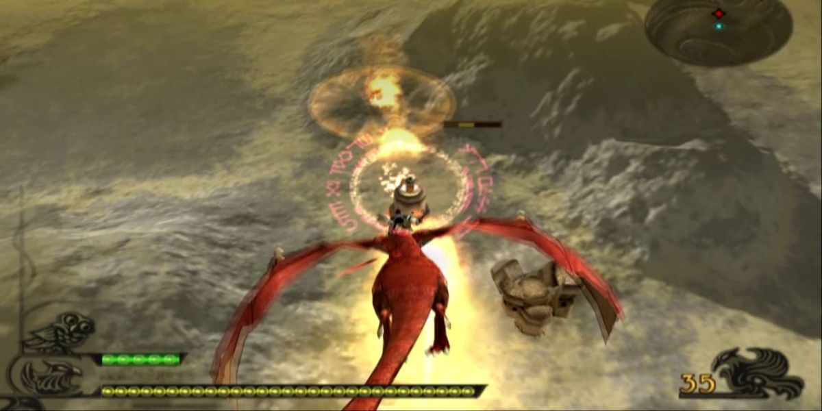 A Still From The Game Drakengard