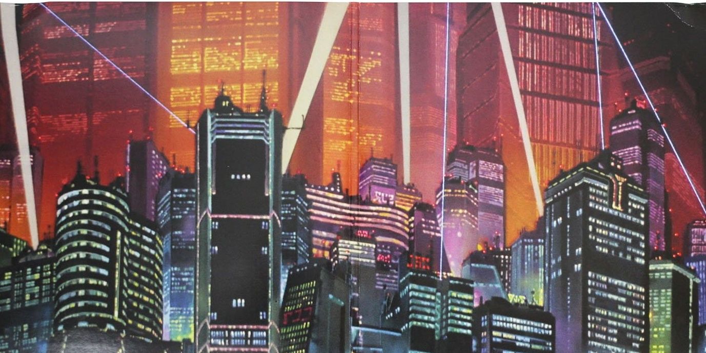 A picture of Neo Tokyo in Akira