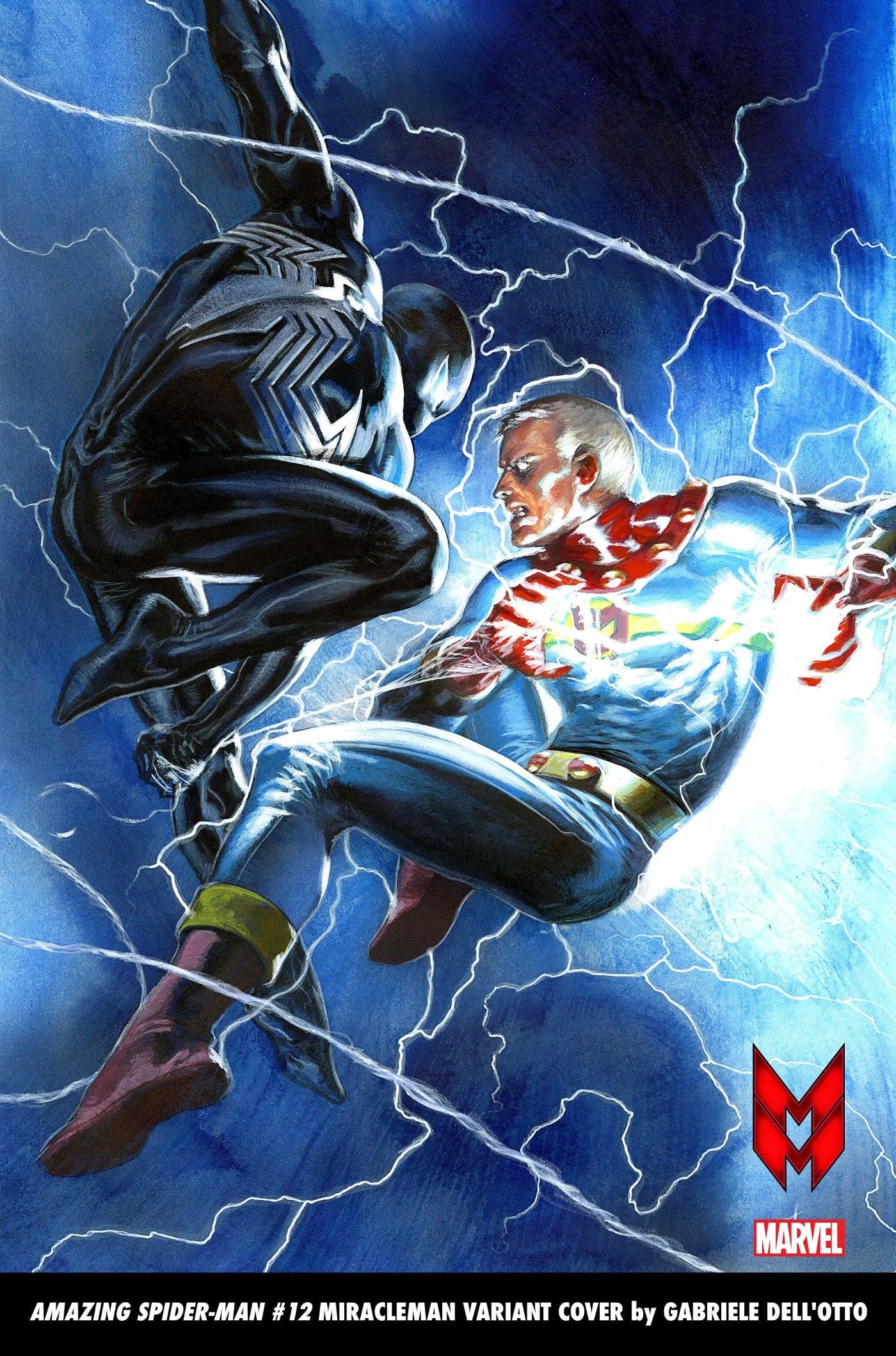 AMAZING SPIDER-MAN 12 MIRACLEMAN VARIANT COVER by PATRICK GLEASON