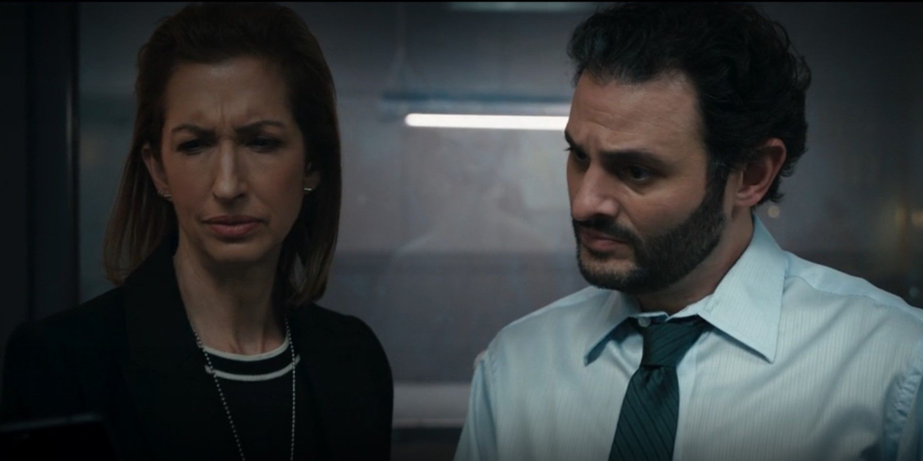 Agents Cleary and Deever in Ms. Marvel episode 1.