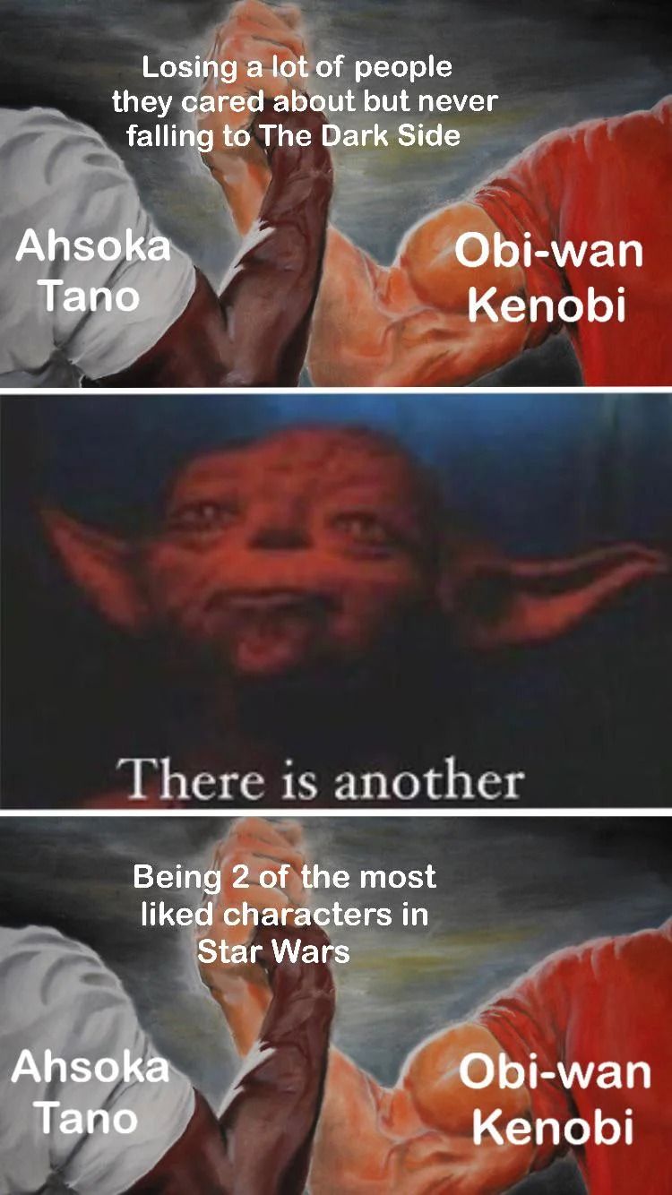 Ahsoka Obi Wan meme