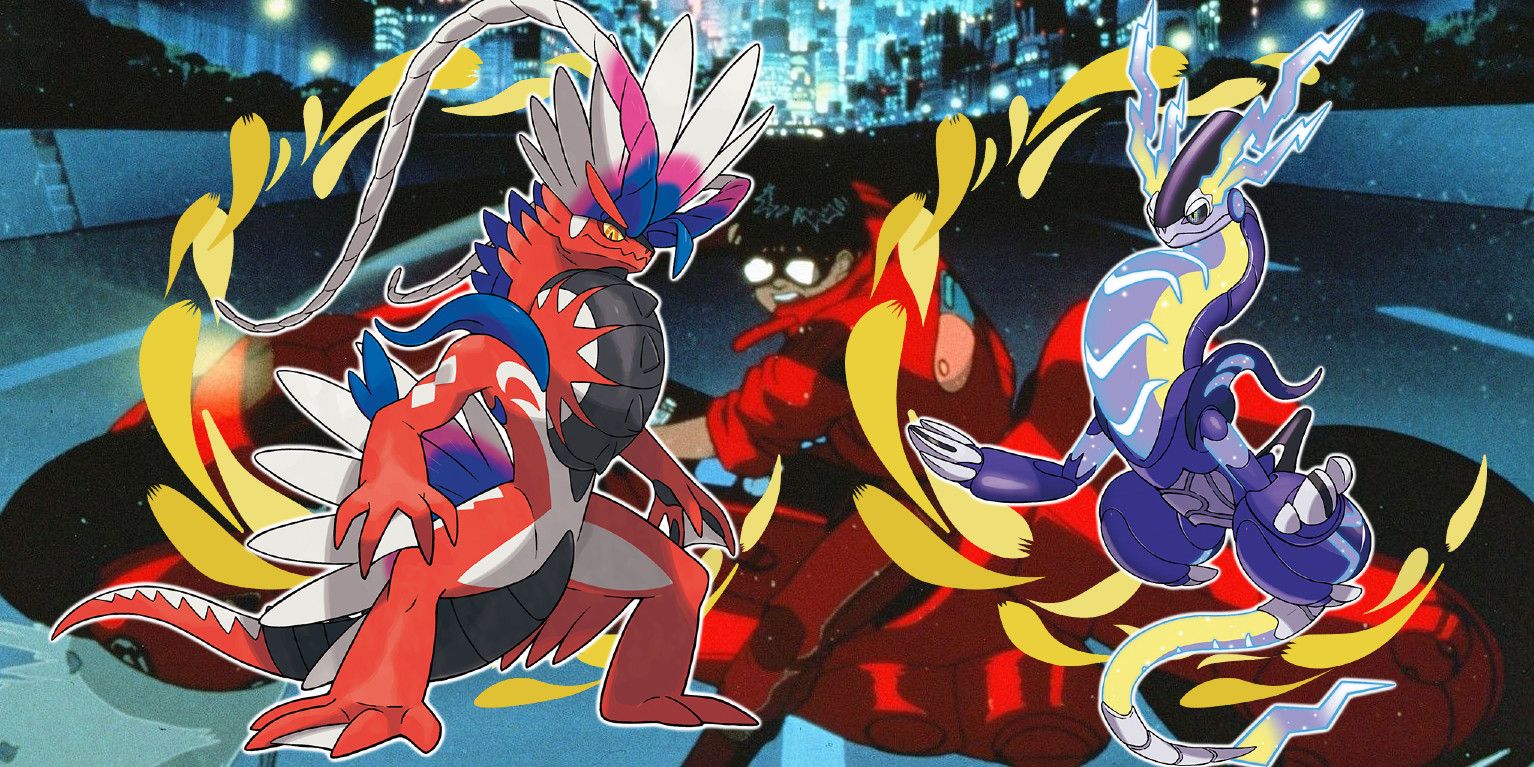 I made this fanart Miraidon vs Koraidon : r/pokemon