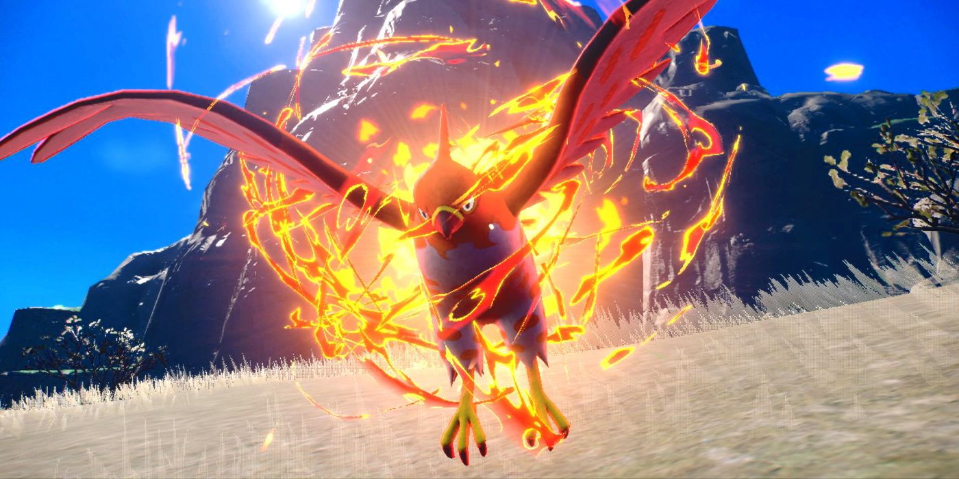 All New Pokemon Shown In Scarlet And Violet Trailer Talonflame