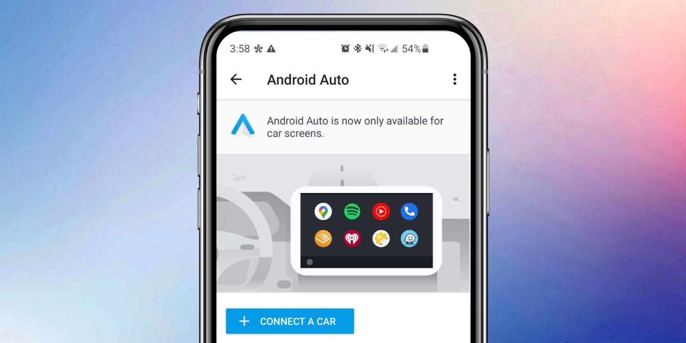 Android Auto for Phone Screens screenshot on Android phone