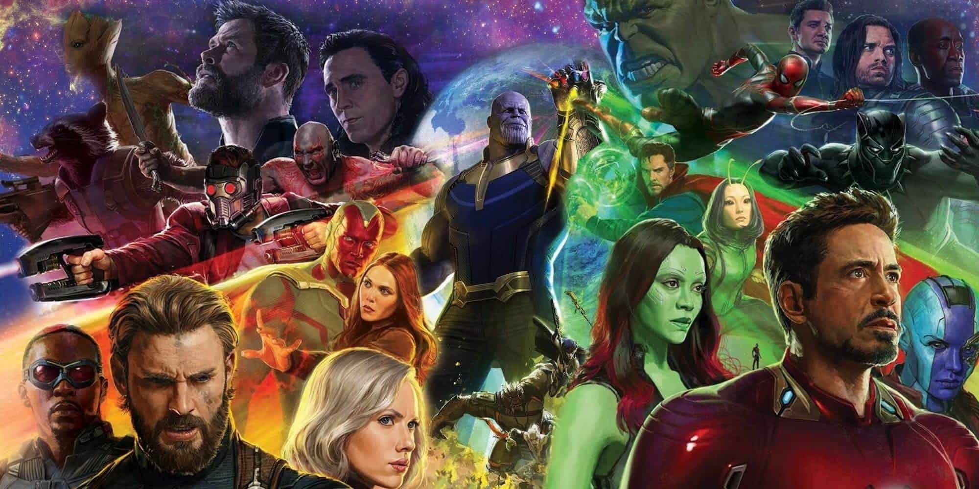 Avengers Infinity War Concept Art Poster