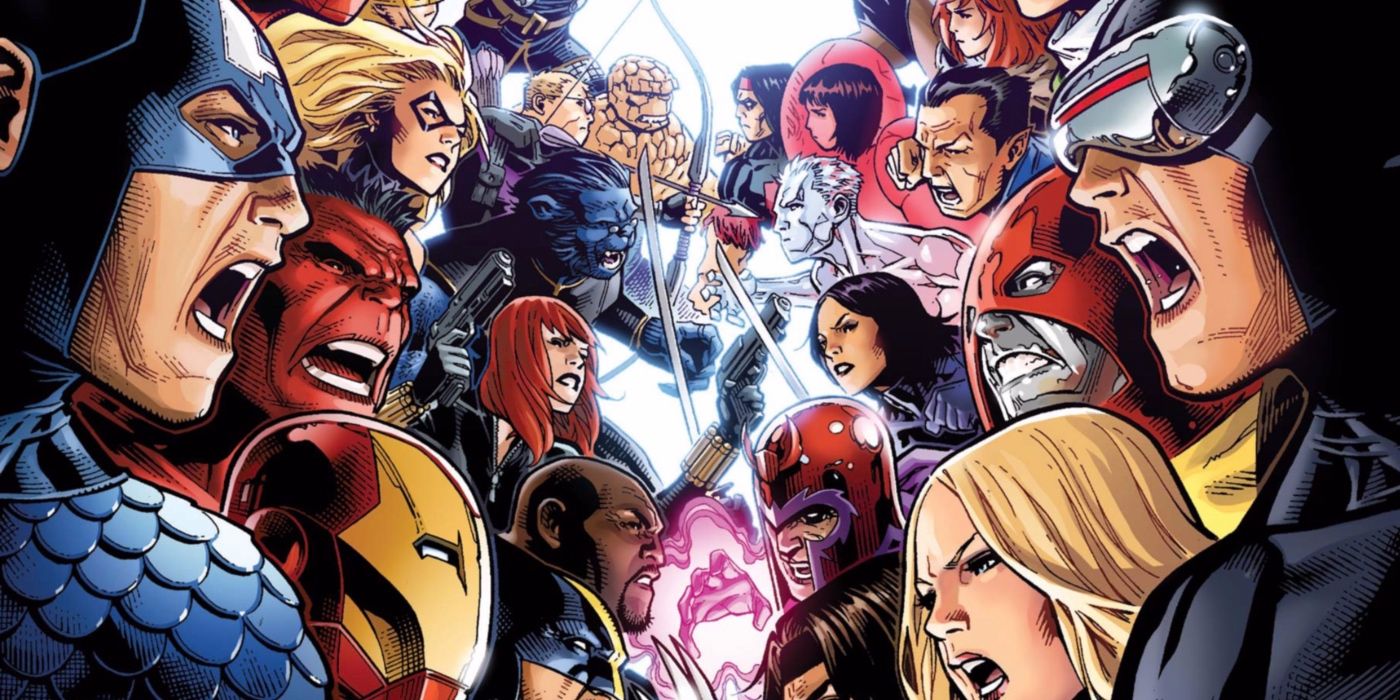 Avengers vs X-Men first fight revealed.