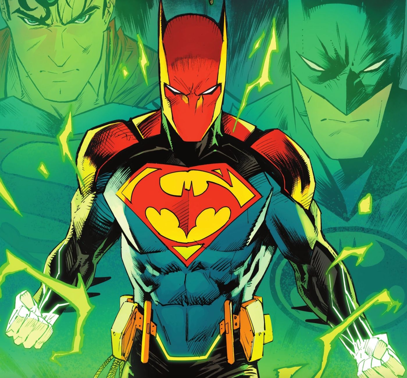 BATMAN SUPERMAN MERGED HERO