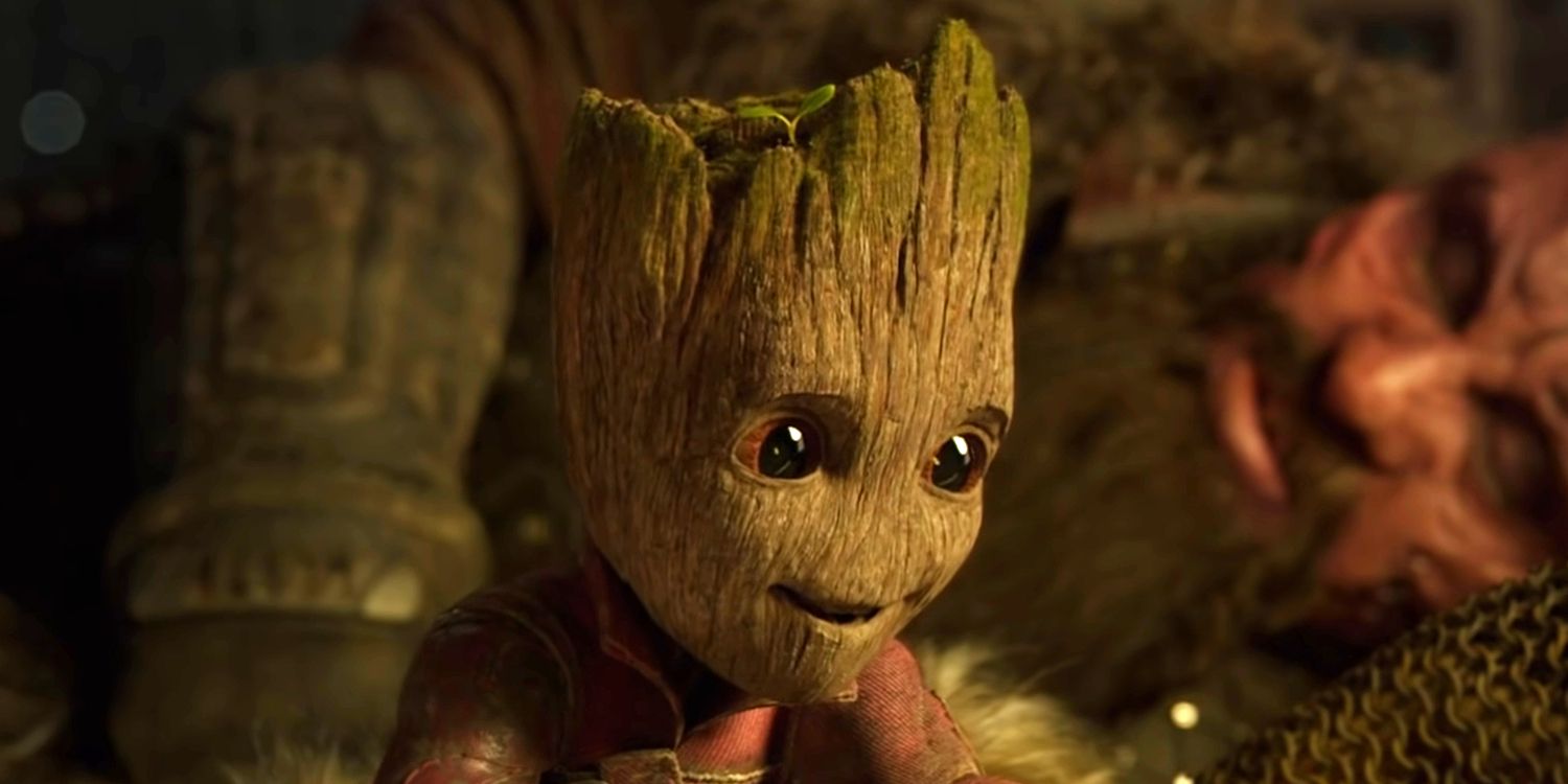 Baby Groot in Guardians of the Galaxy 2