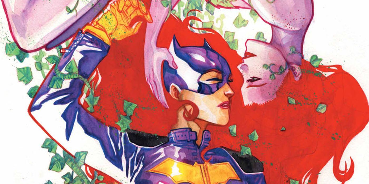 Batgirl Vs. Poison Ivy in DC Comics.
