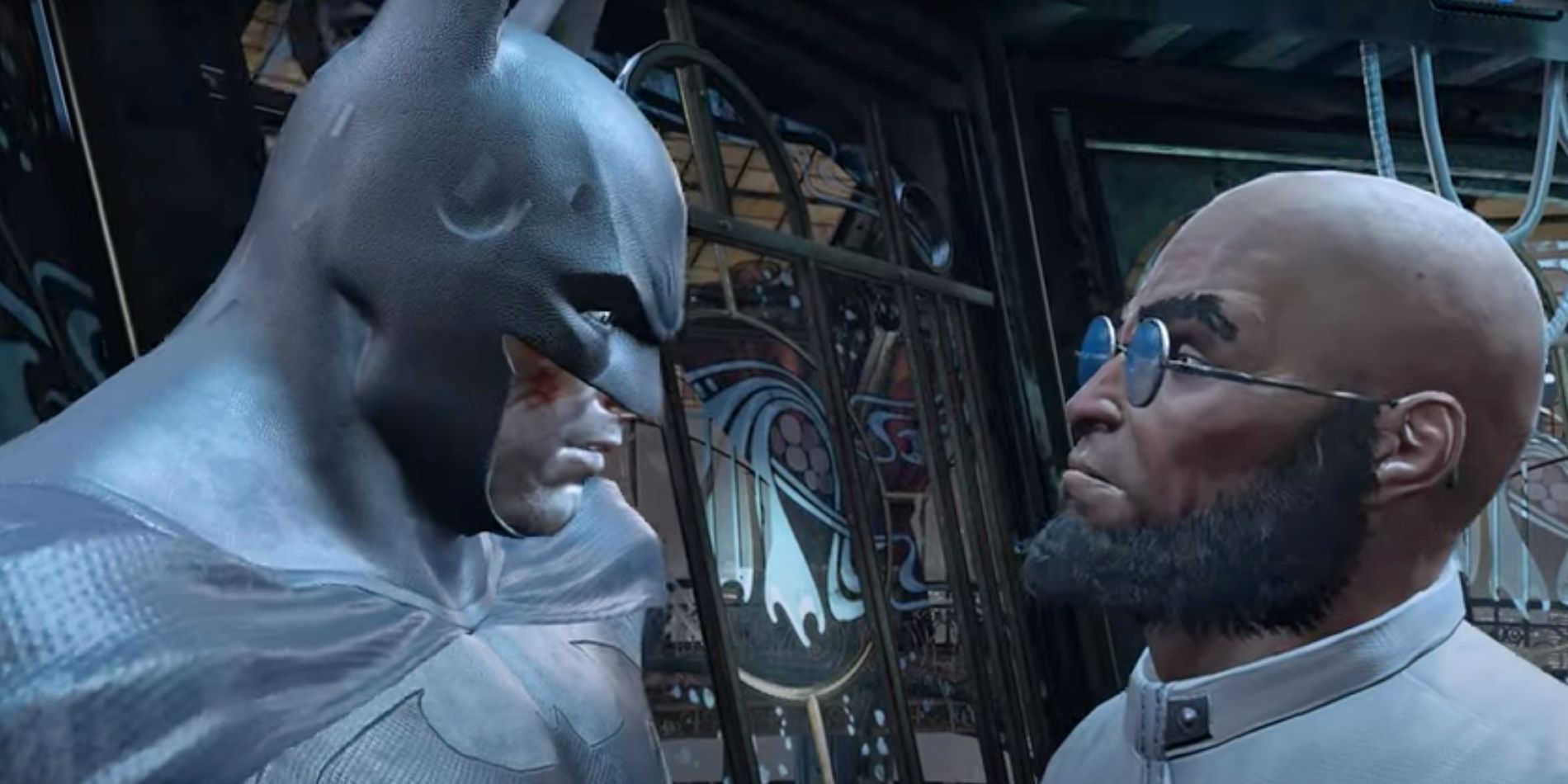 Batman Arkham City Somehow Forgot Its Own Hugo Strange Twist Batman Strange Face Off