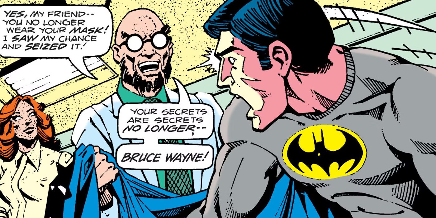 Batman Arkham City Somehow Forgot Its Own Hugo Strange Twist Comic Secret Identity Reveal