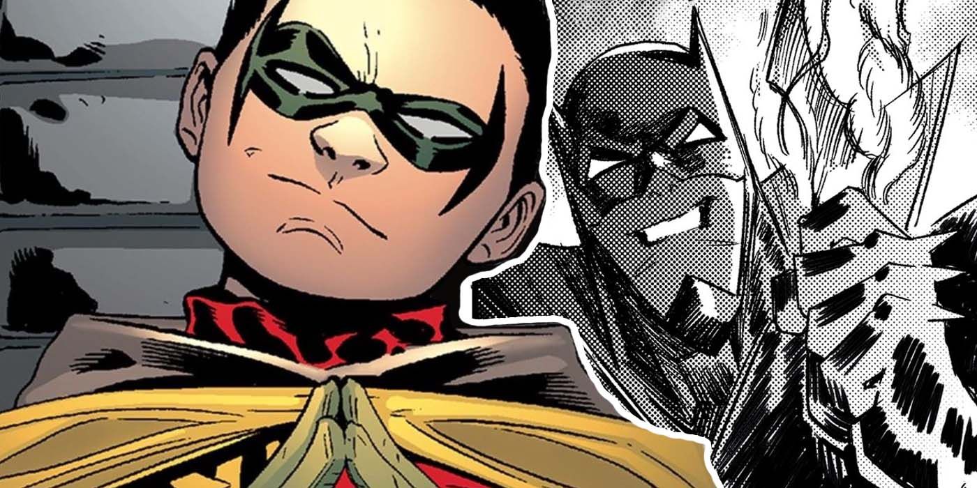 Damian Wayne's Future Batman Has The Most Badass Batarangs