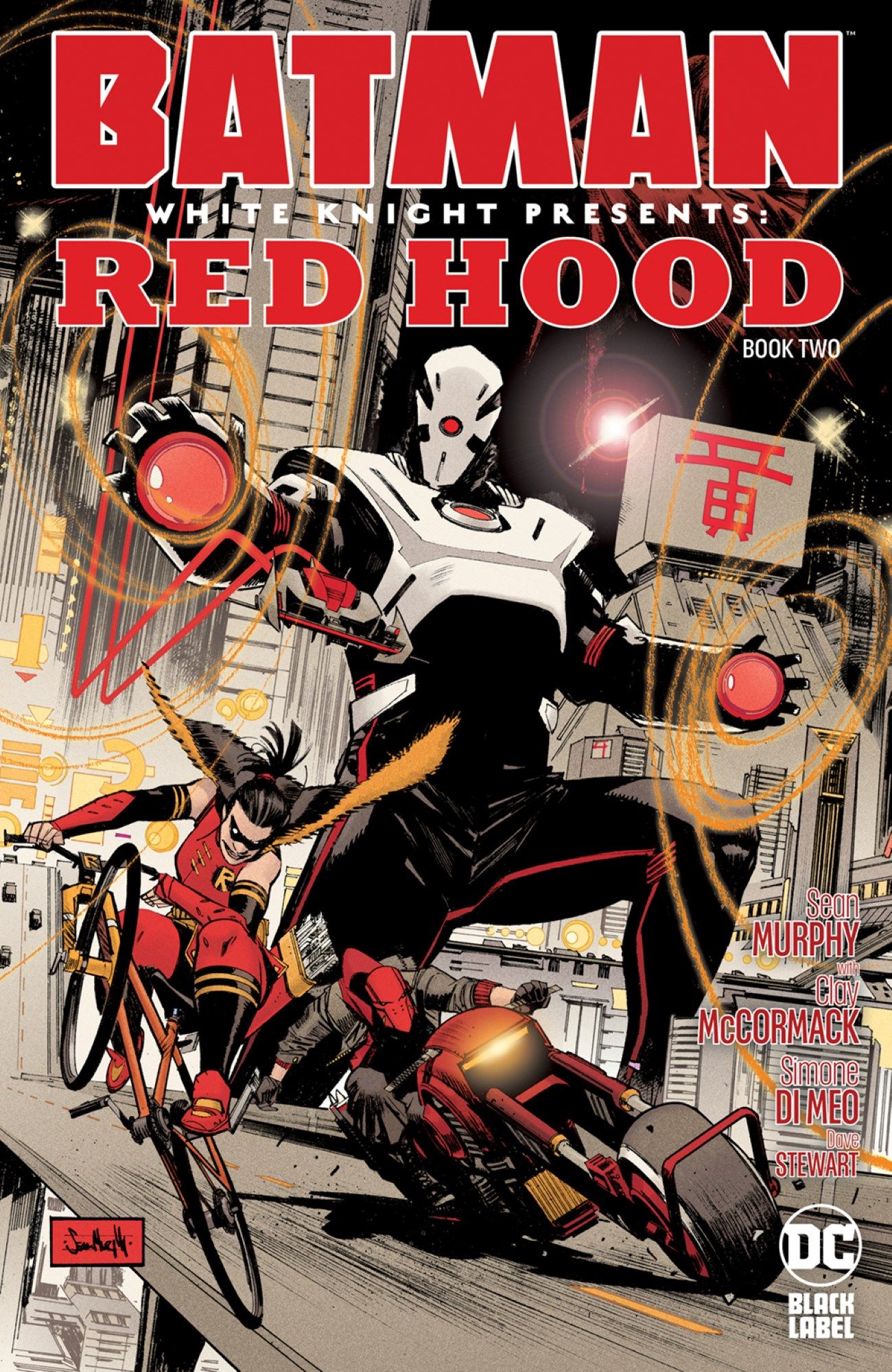 Batman White Knight Red Hood 2 Shriek Cover