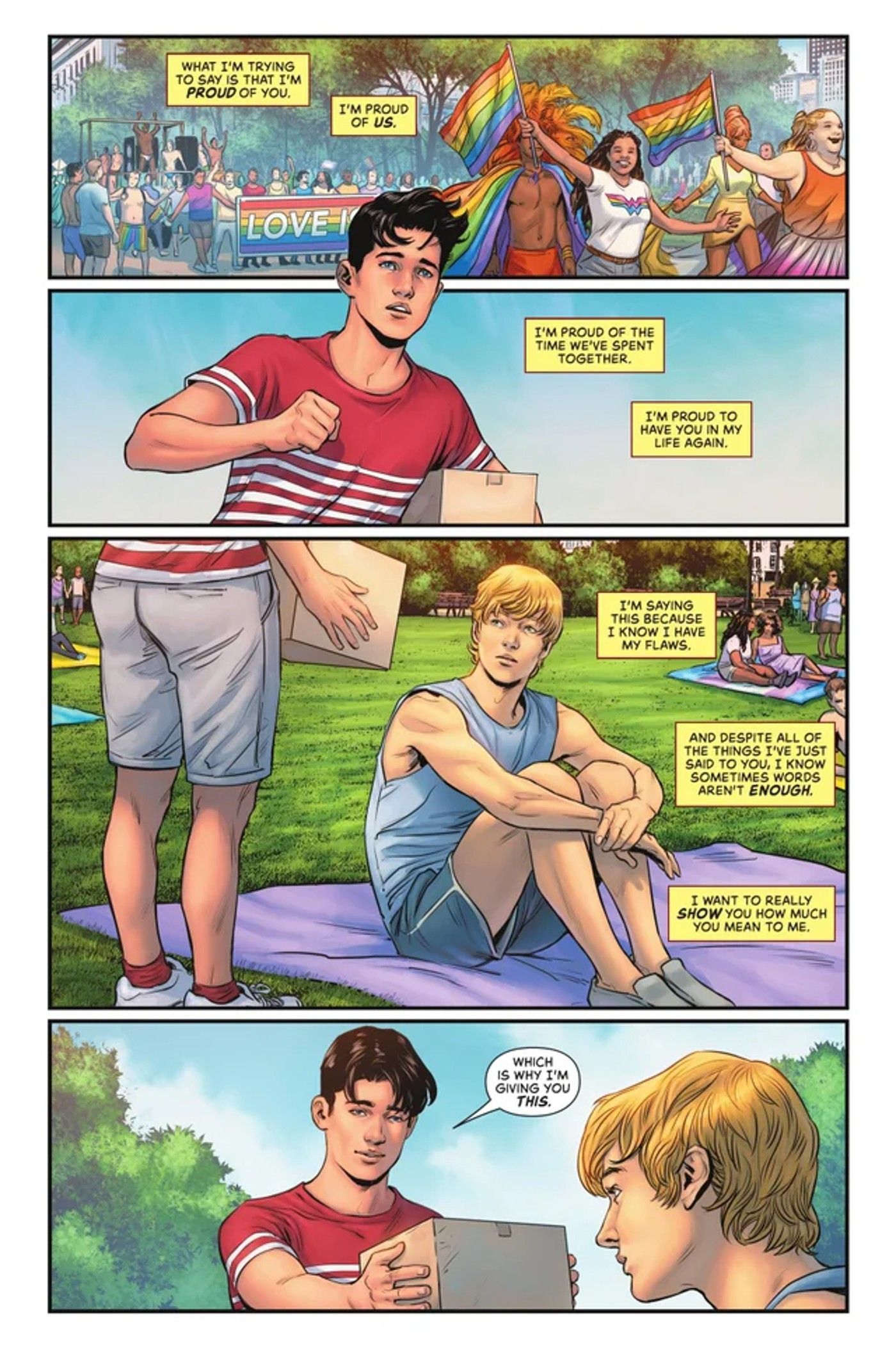 panels from DC Pride