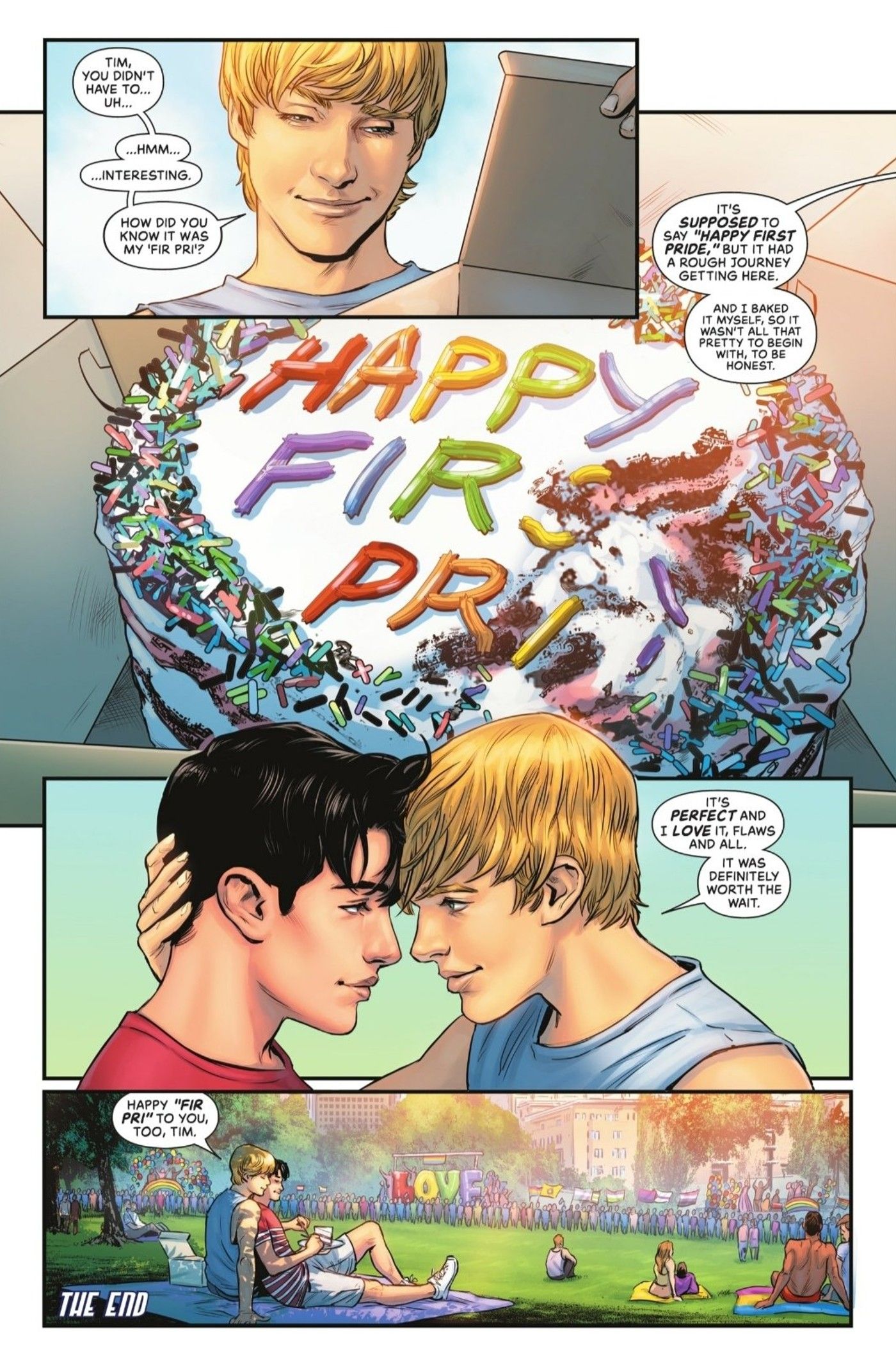 panels from DC Pride