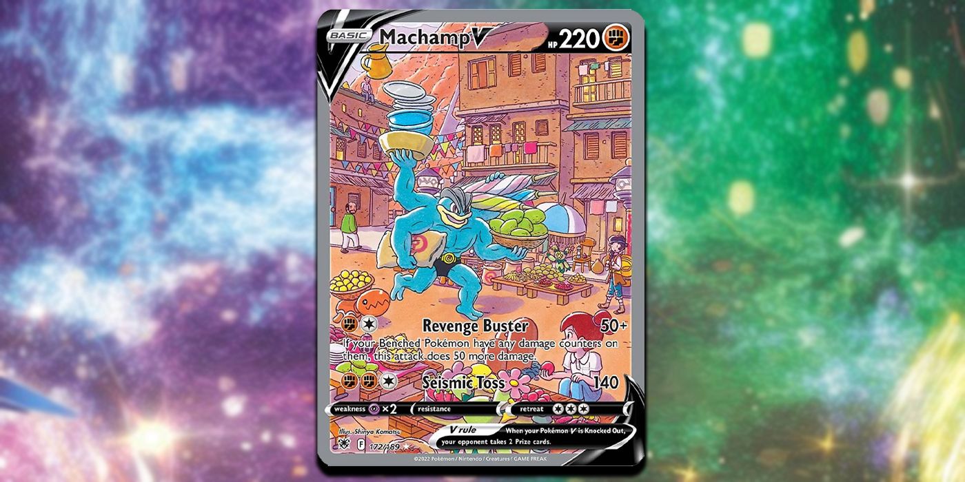 Best Pokemon TCG Card Art From The Astral Radiance Set Machamp V