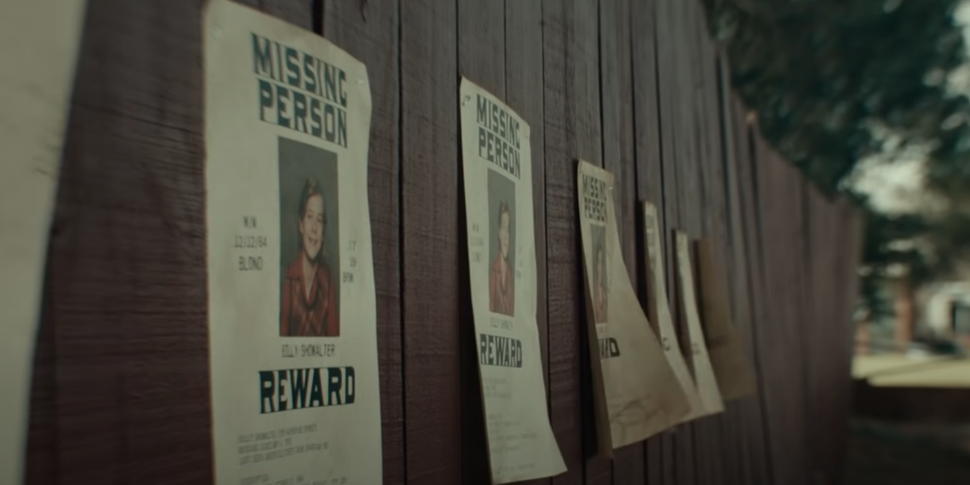 Missing person posters of The Grabber victim Billy in The Black Phone