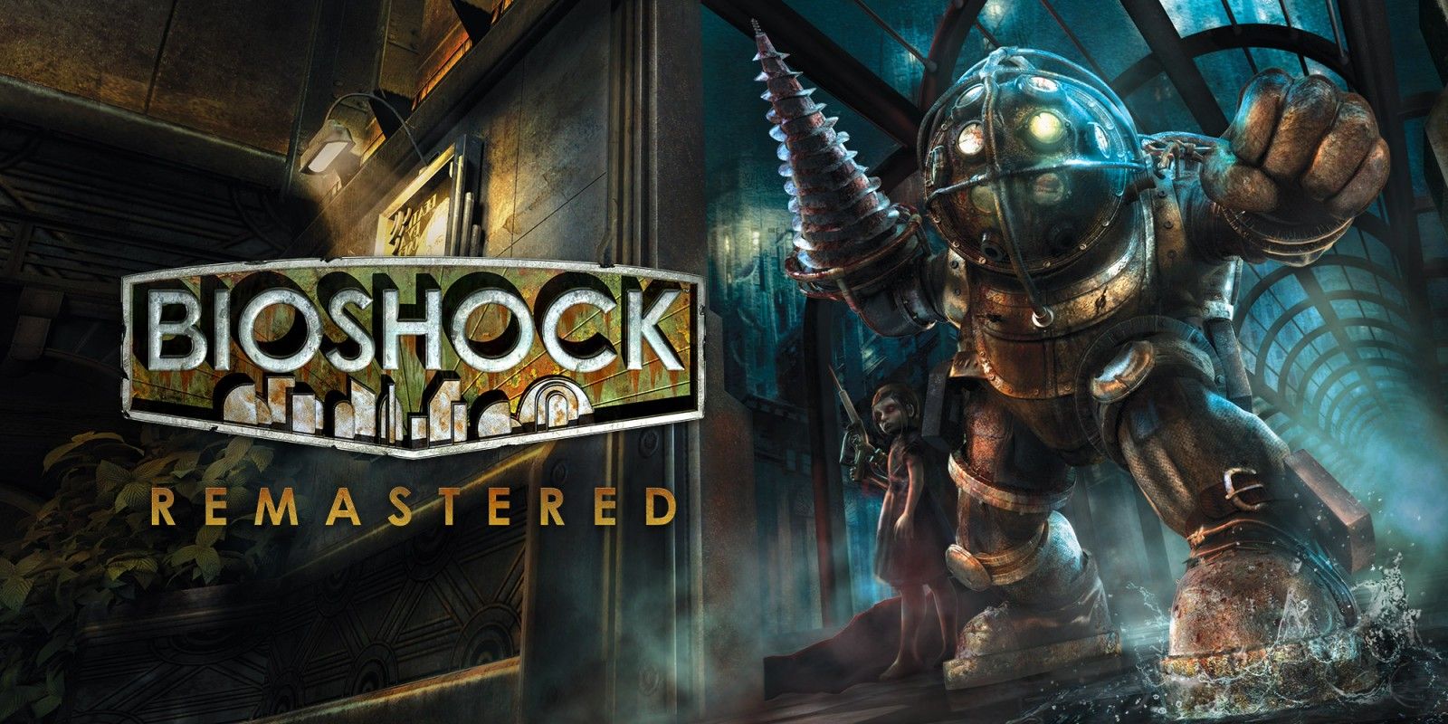 BioShock Remastered title card featuring Big Daddy