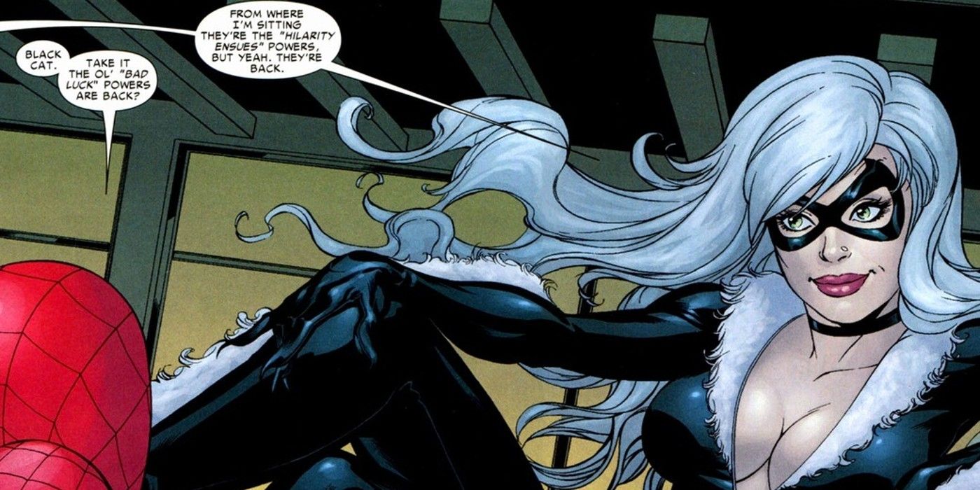 Black Cat and Spider-Man in Marvel Comics