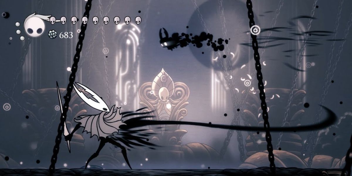 Boss Battle With The Pure Vesssel in Hollow Knight