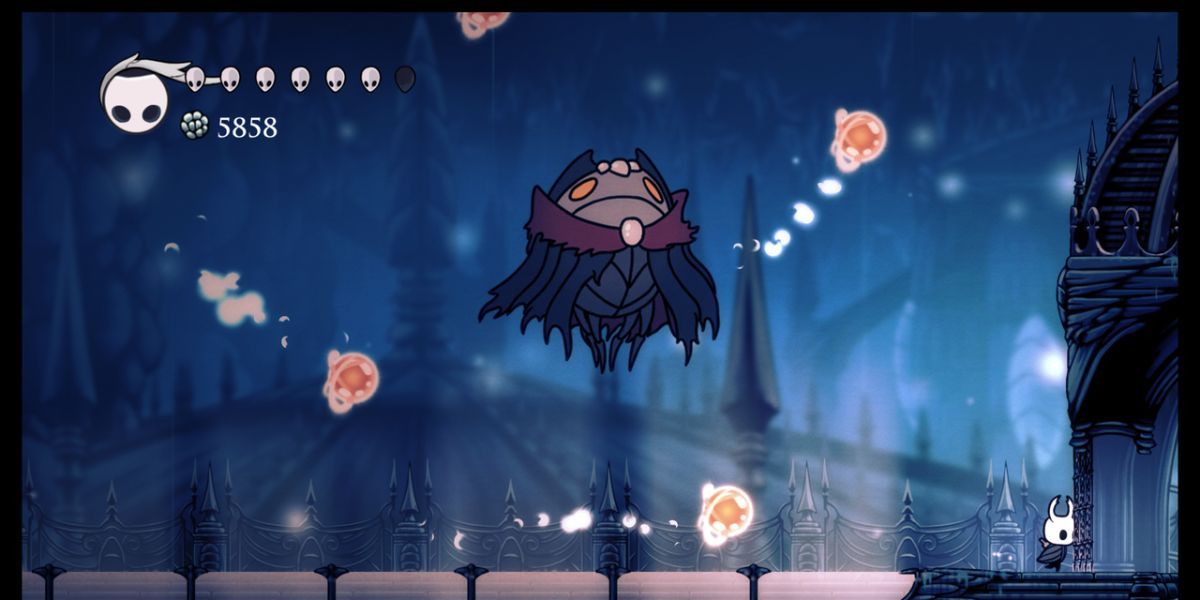 Boss Battle With The Soul Master In Hollow Knight