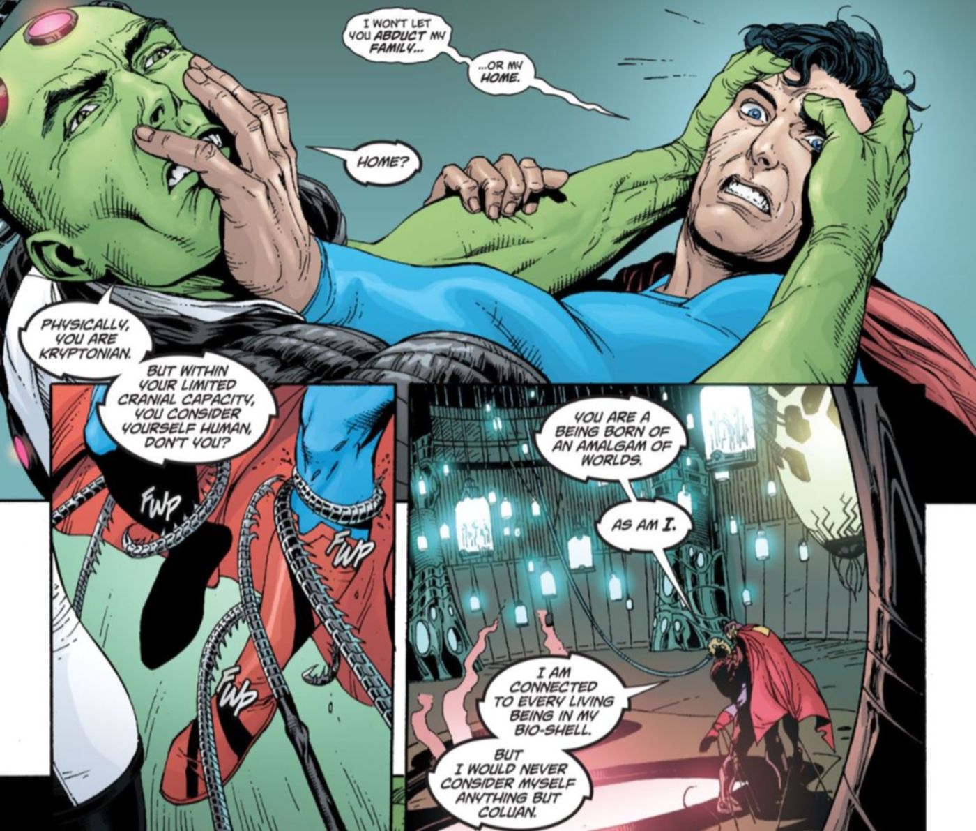 Brainiac and Superman Action Comics DC Comics