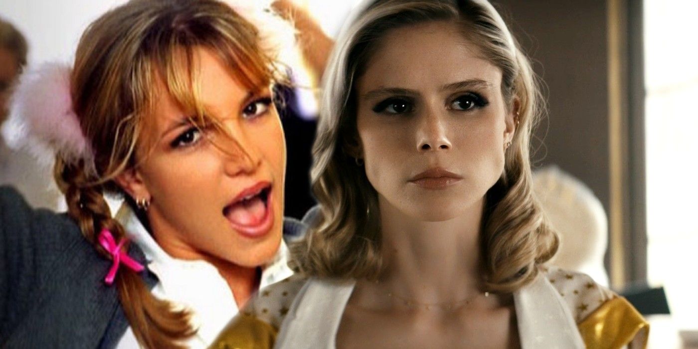 Britney Spears and Erin Moriarty as Starlight in The Boys