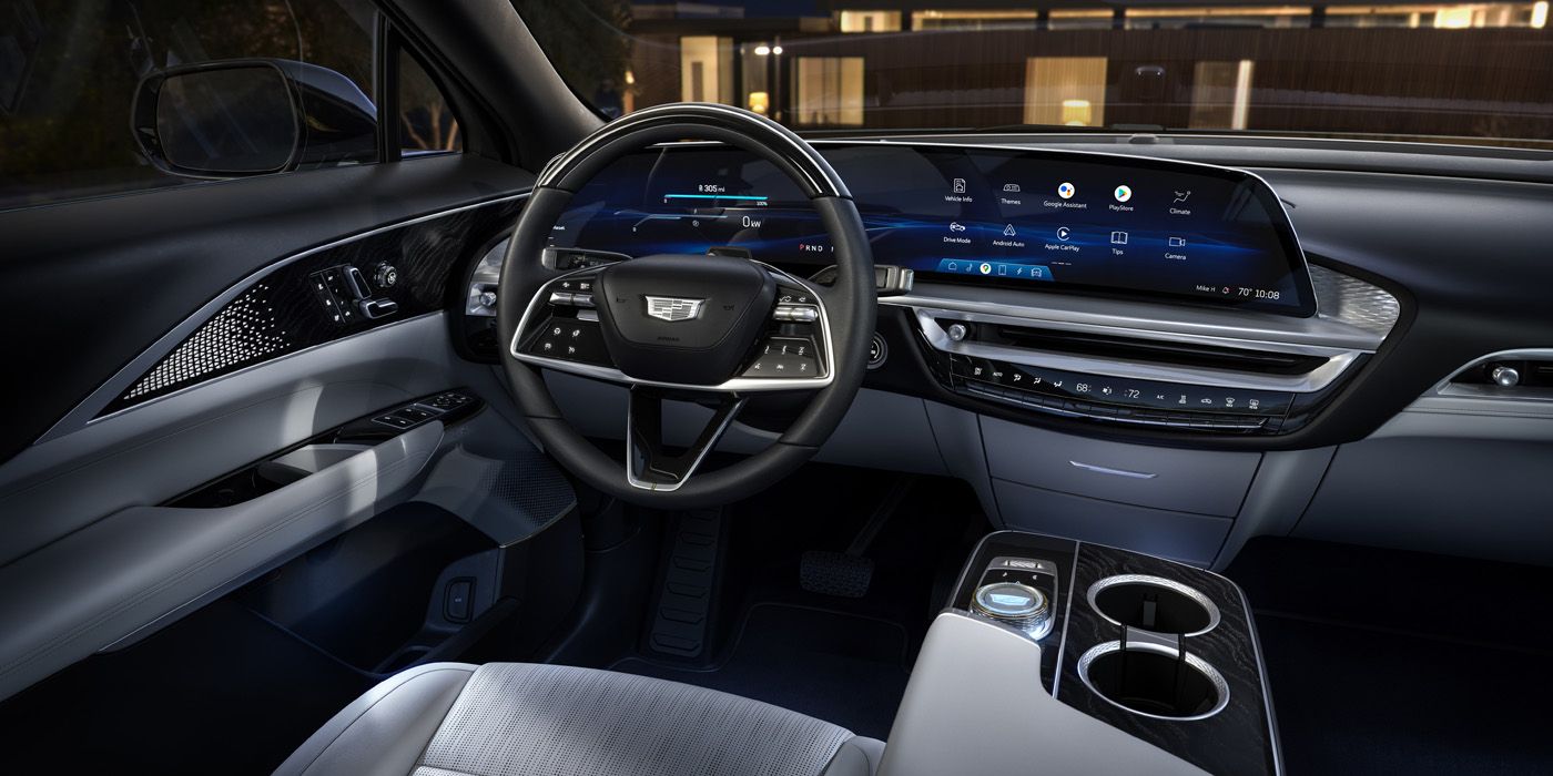 Cadillac Lyriq Interior and Dash 2023