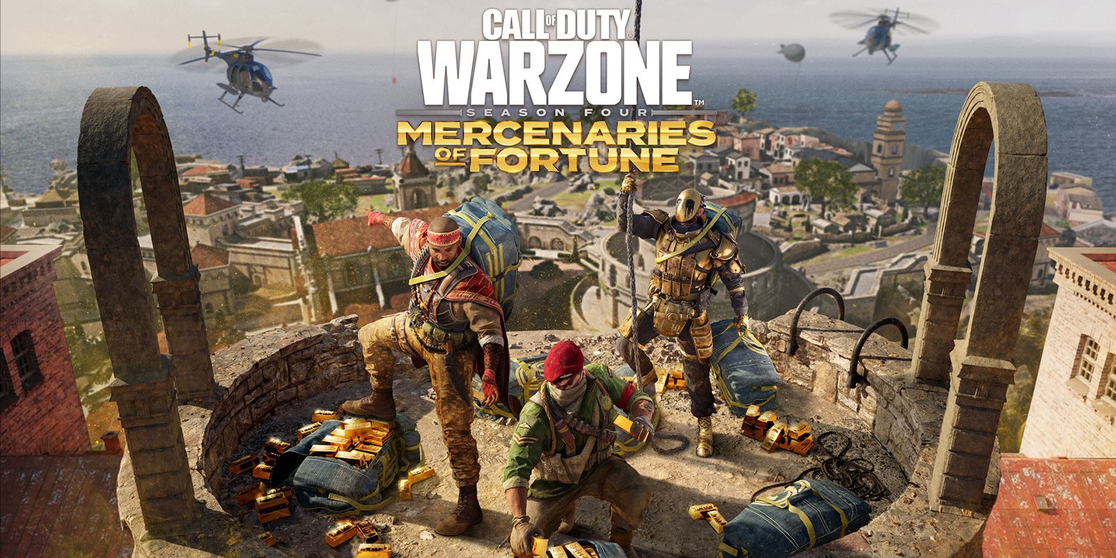Call of Duty Warzone Season 4 Mercenaries of Fortune Fortunes Keep New Map Announcement