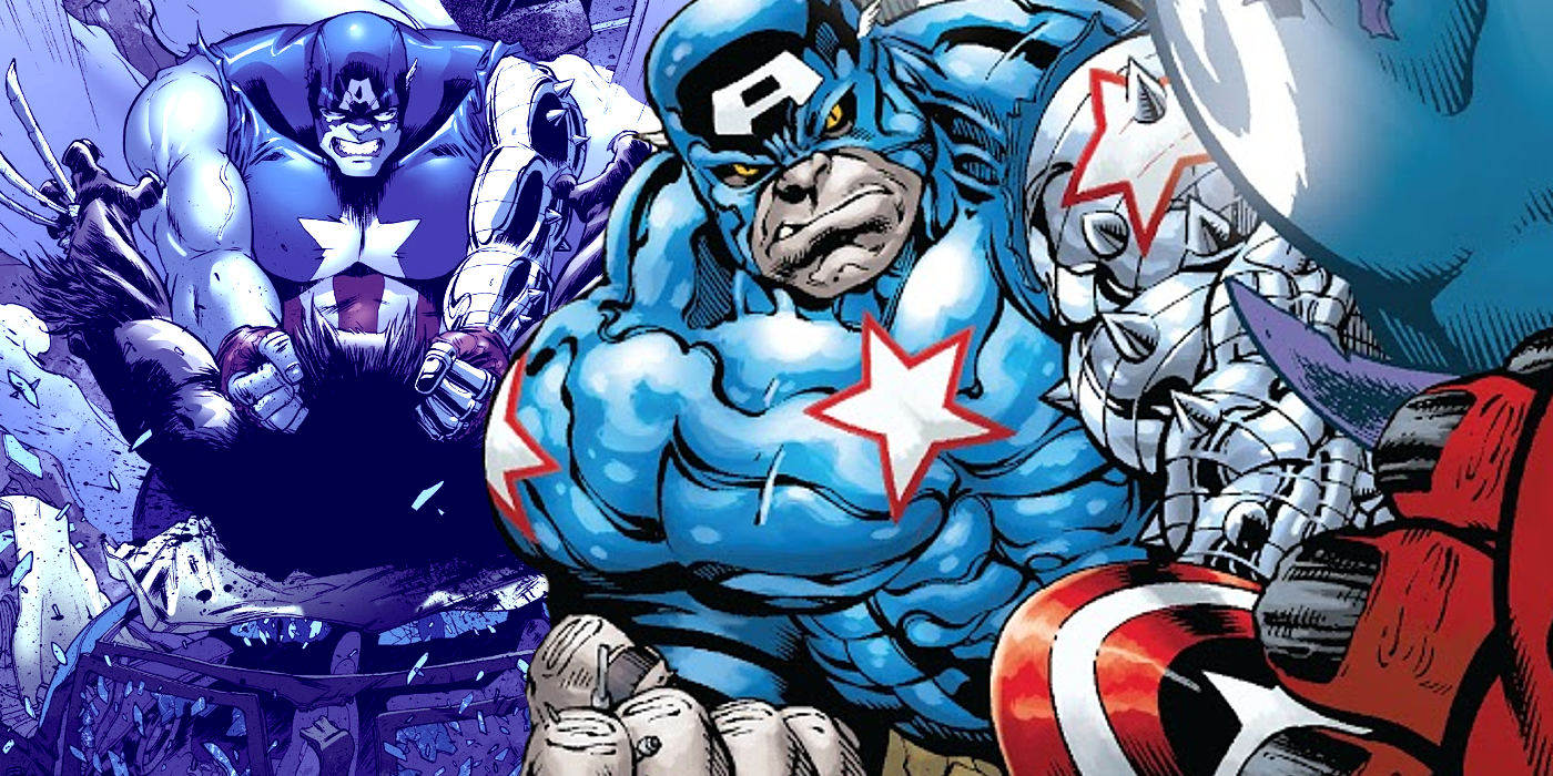 Captain America Hulk Form Winter Soldier