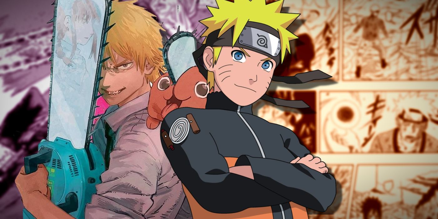 Naruto and Chainsaw Man's Denji,