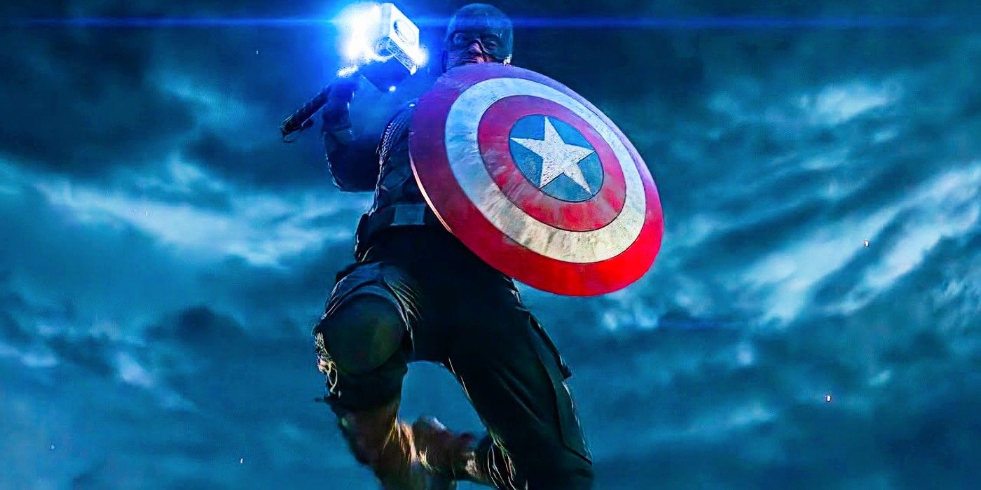 Chris Evans as Captain America in Avengers Endgame