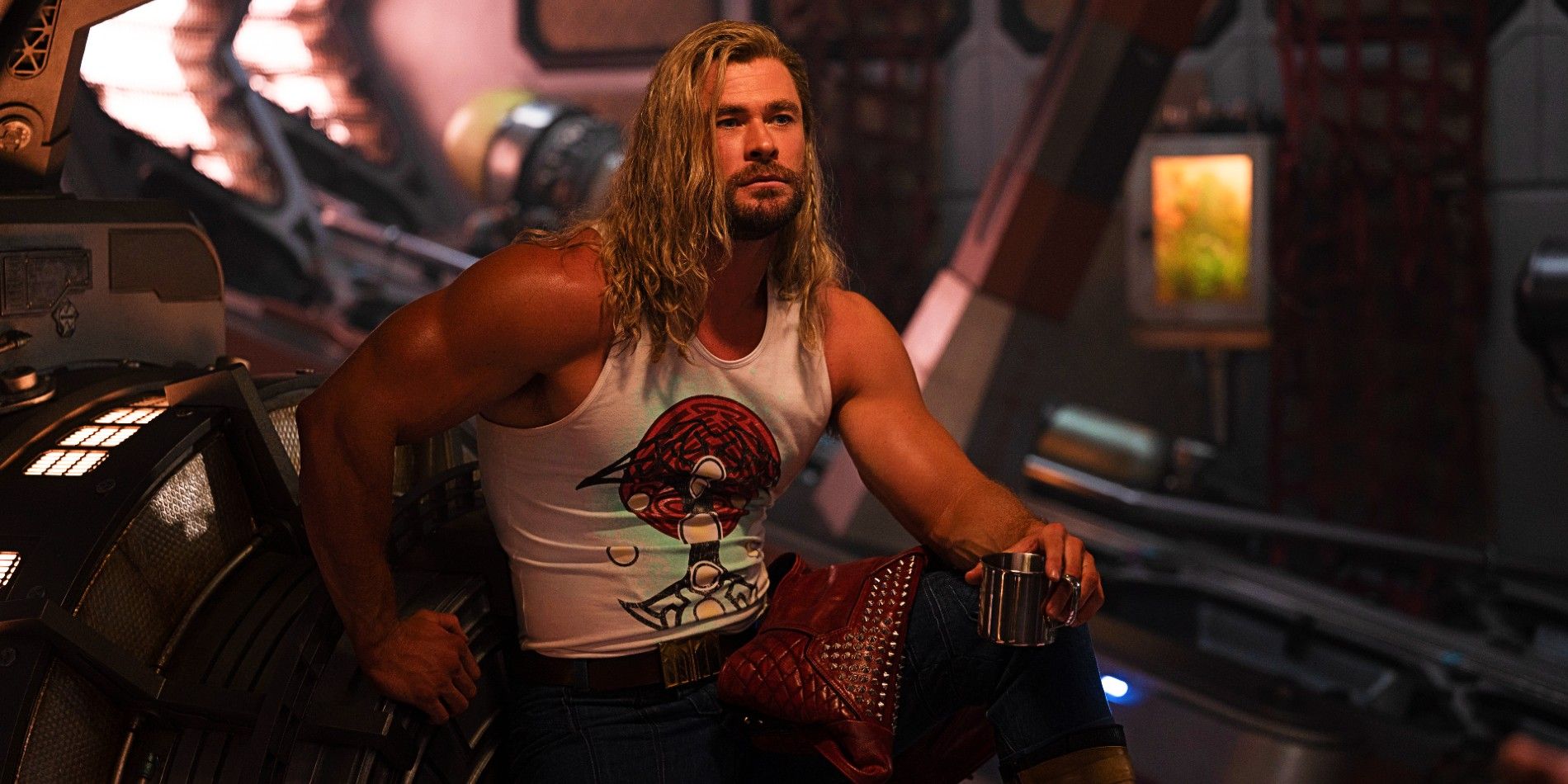 Chris Hemsworth as Thor Odinson in Thor Love and Thunder