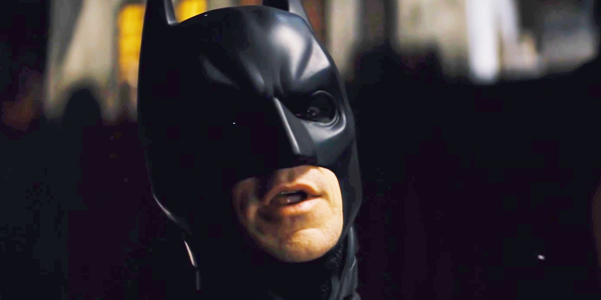 Christian Bale as Batman in Dark Knight