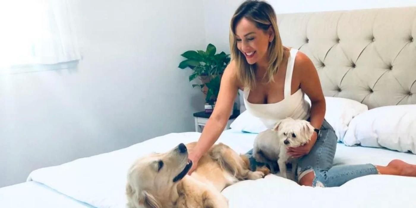 Clare Crawley and Her Dogs