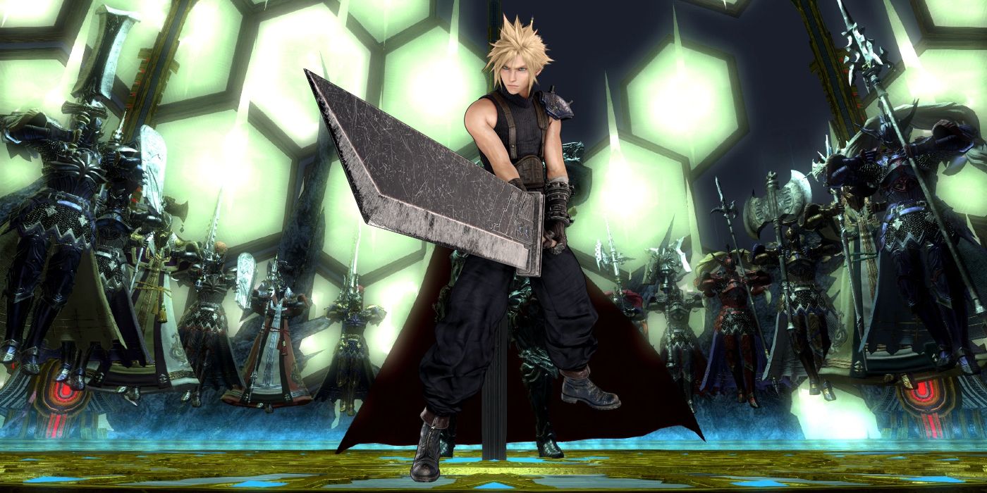 Cloud Knights of the Round Final Fantasy VII Remake