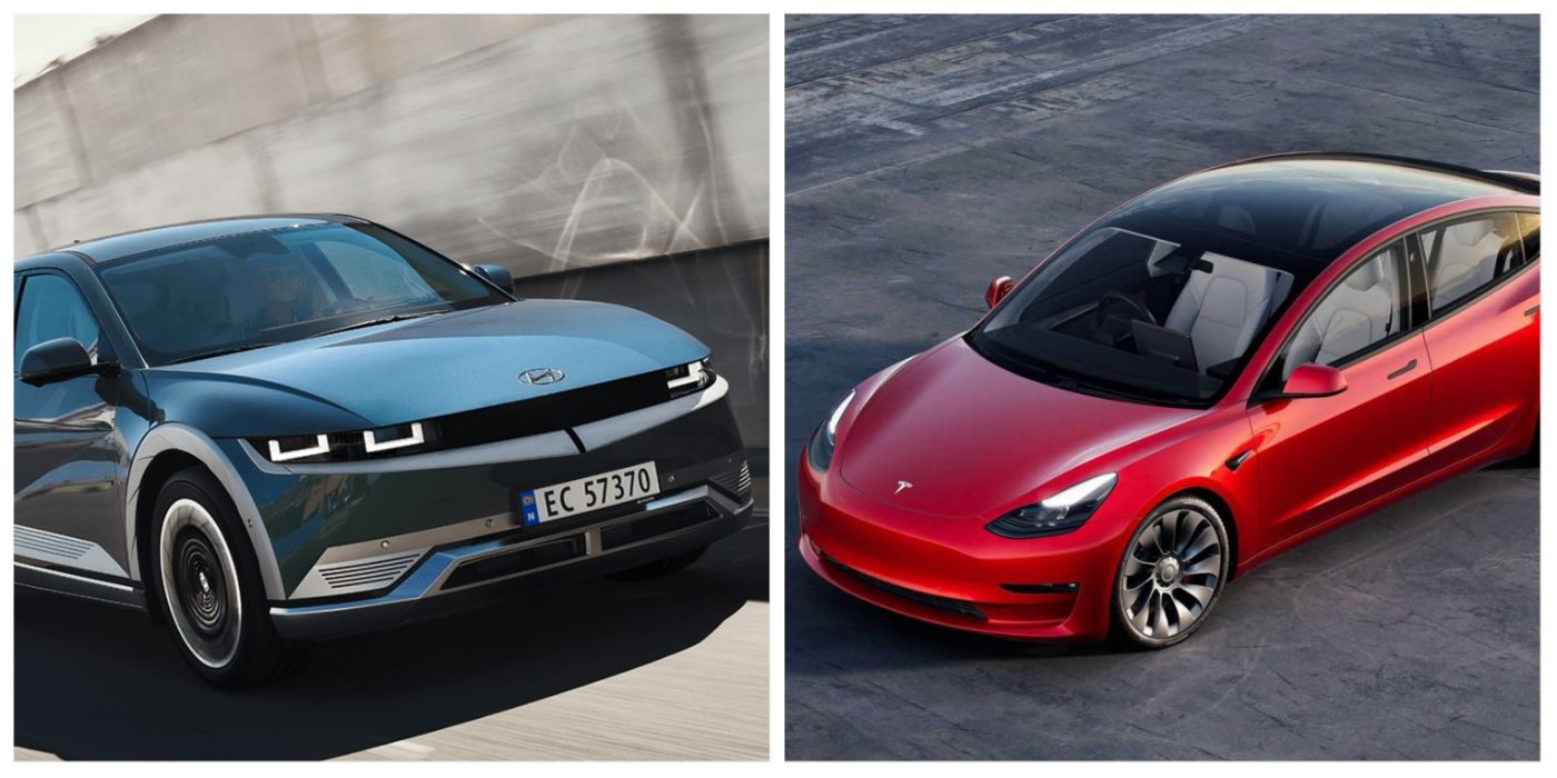 Hyundai Ioniq 5 Vs. Tesla Model 3 Here's How The Two EVs Compare