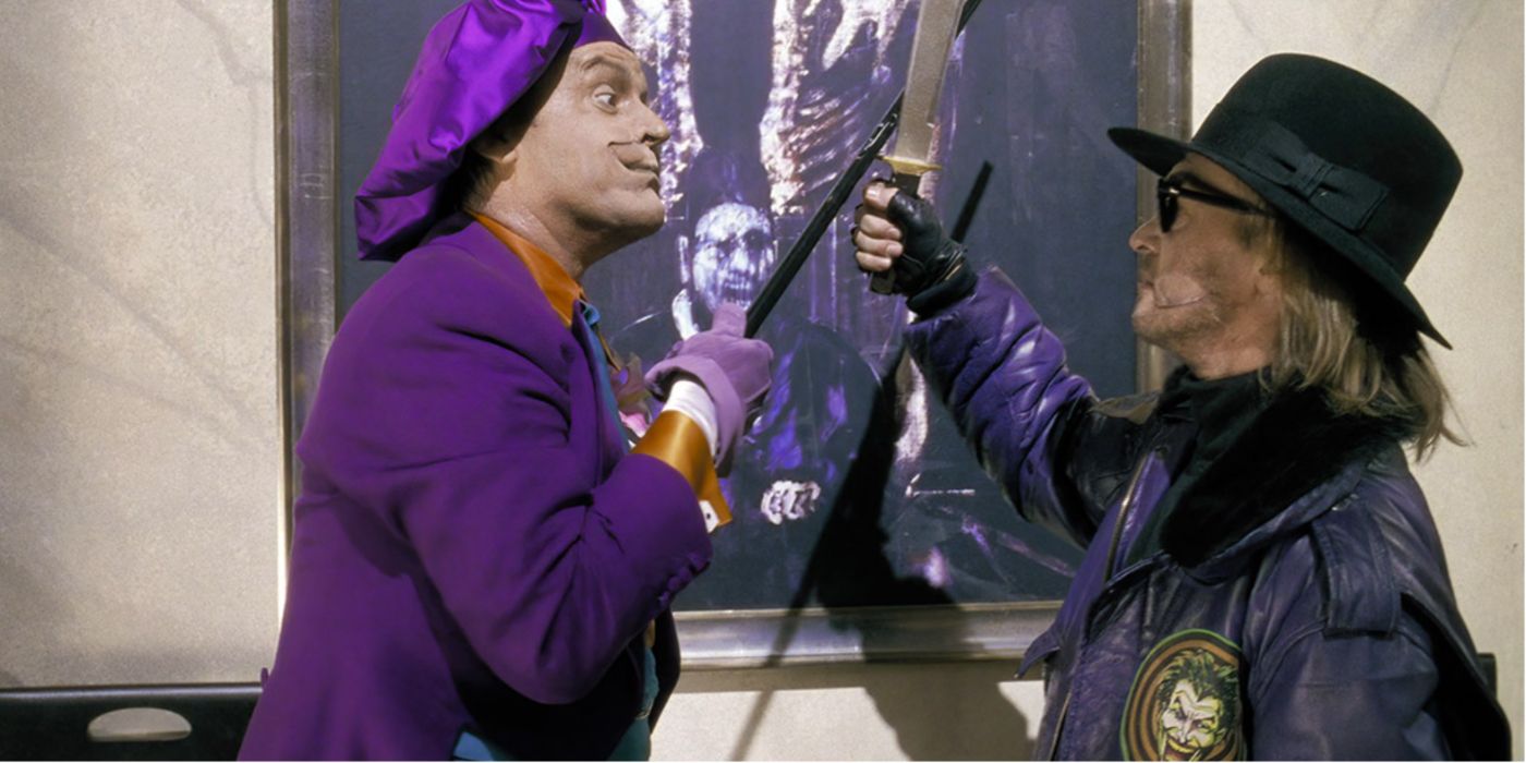 Joker and Bob the goon in Tim Burton&rsquo;s Batman