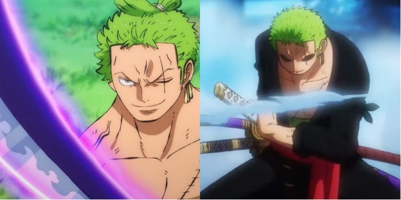 Zoro uses enma for the first time (English Sub) 