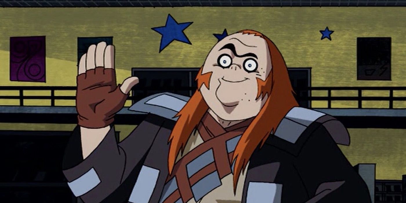 Control Freak smiling and waving in Teen Titans