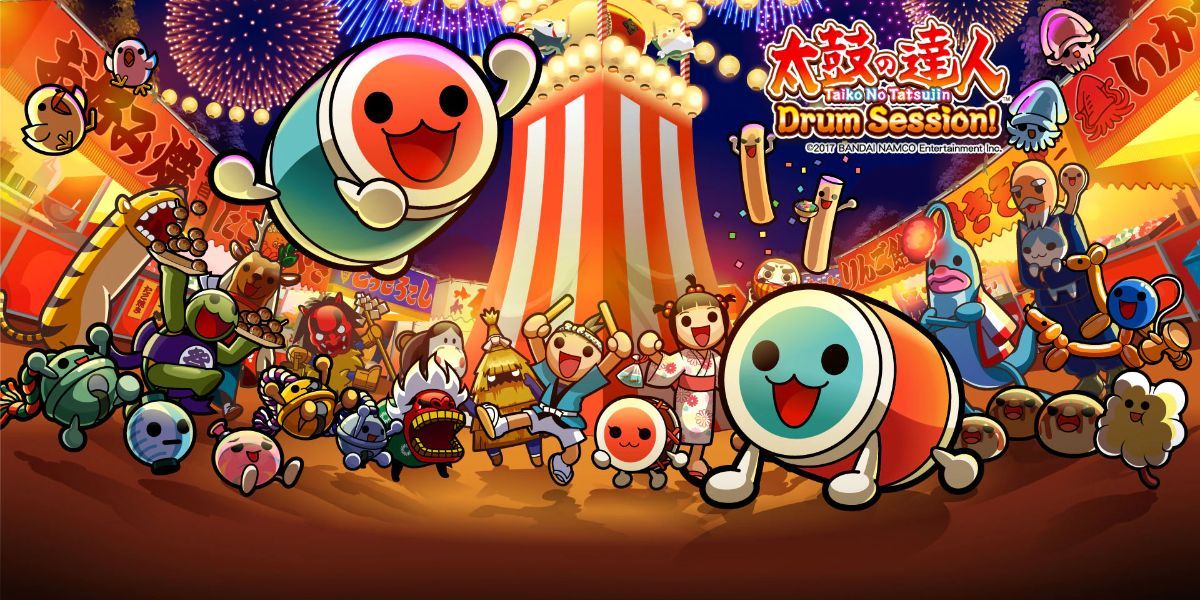 Cover Art For the Game Taiko No Tatsujin Drum Session
