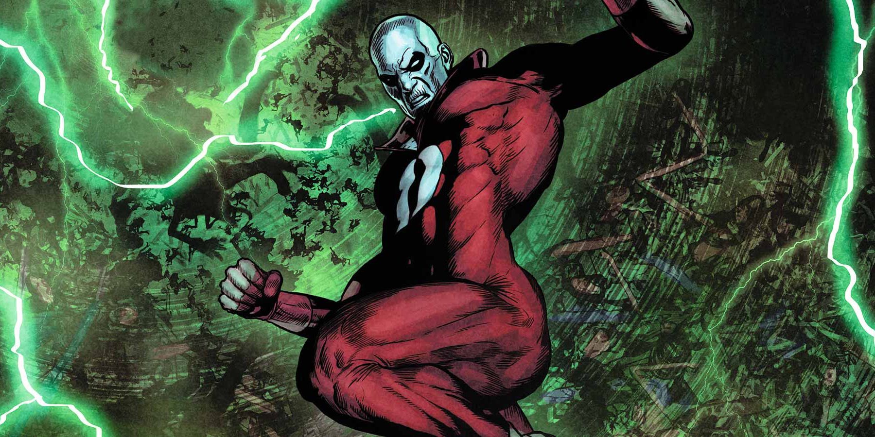 A comic book rendering of DC's Deadman.