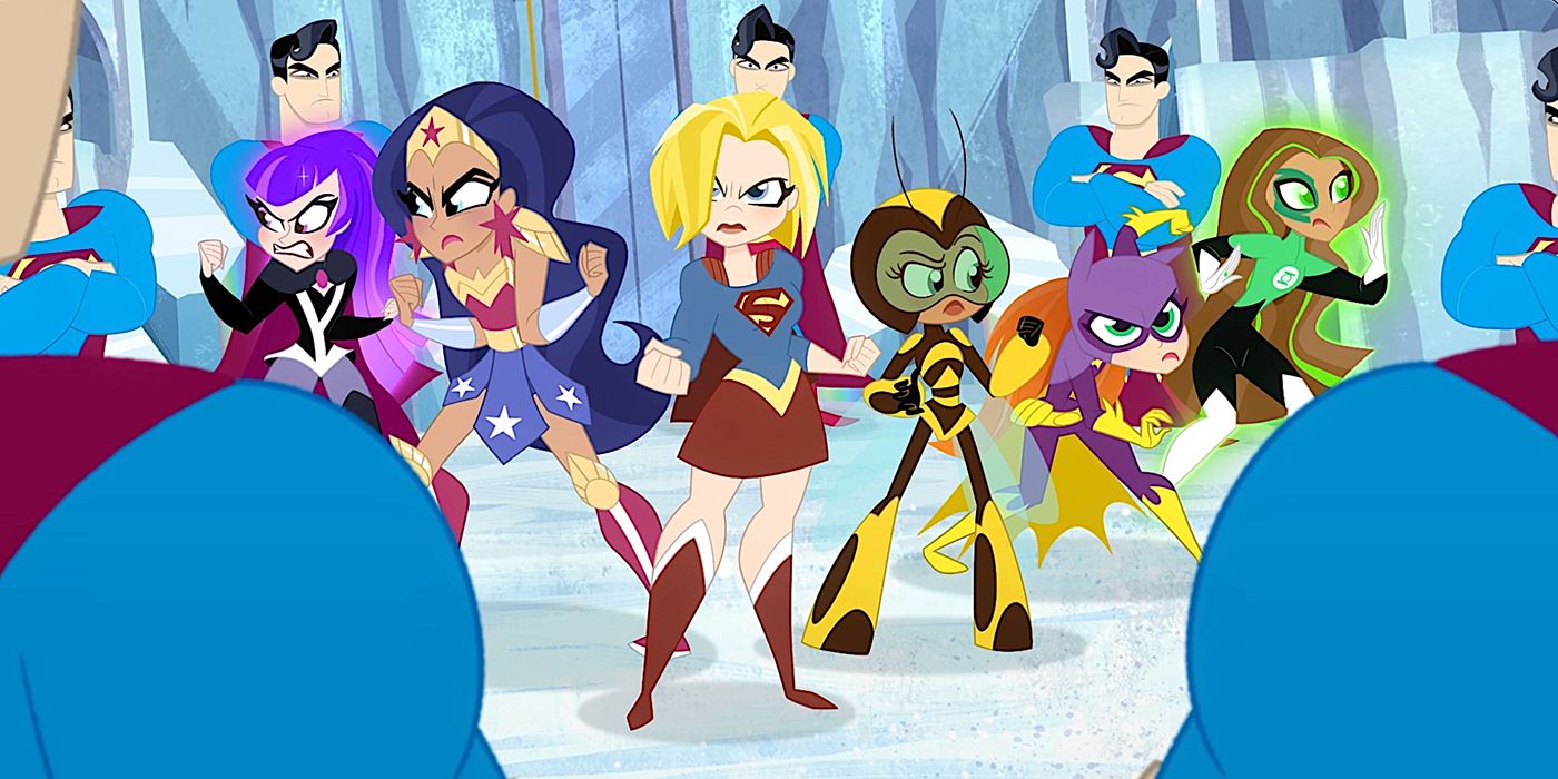 DC Super Hero Girls in Fortress of Solitude