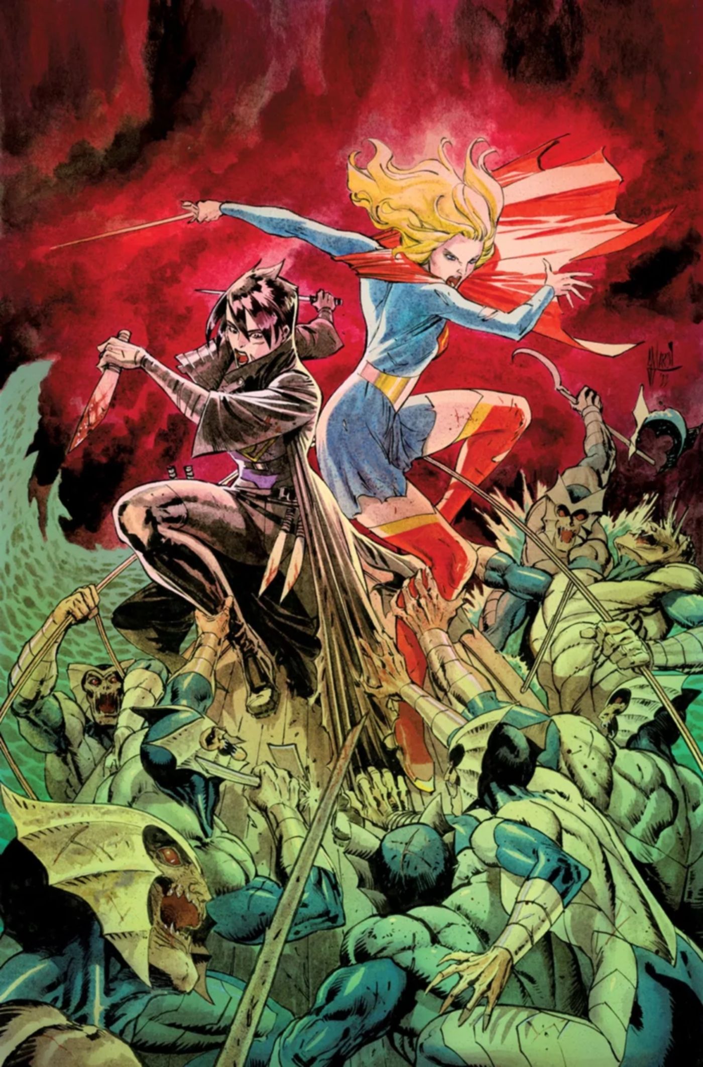Supergirl Wields a Gory New Weapon in DC’s Horror Apocalypse