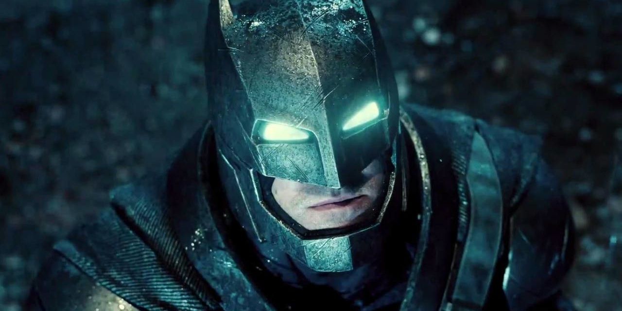 DCEU Batman with blue eyes in Dawn of Justice 