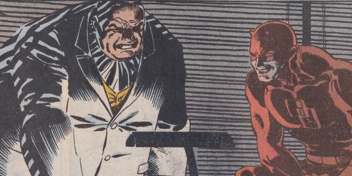 Daredevil speaks to Kingpin in the Last Rites storyline