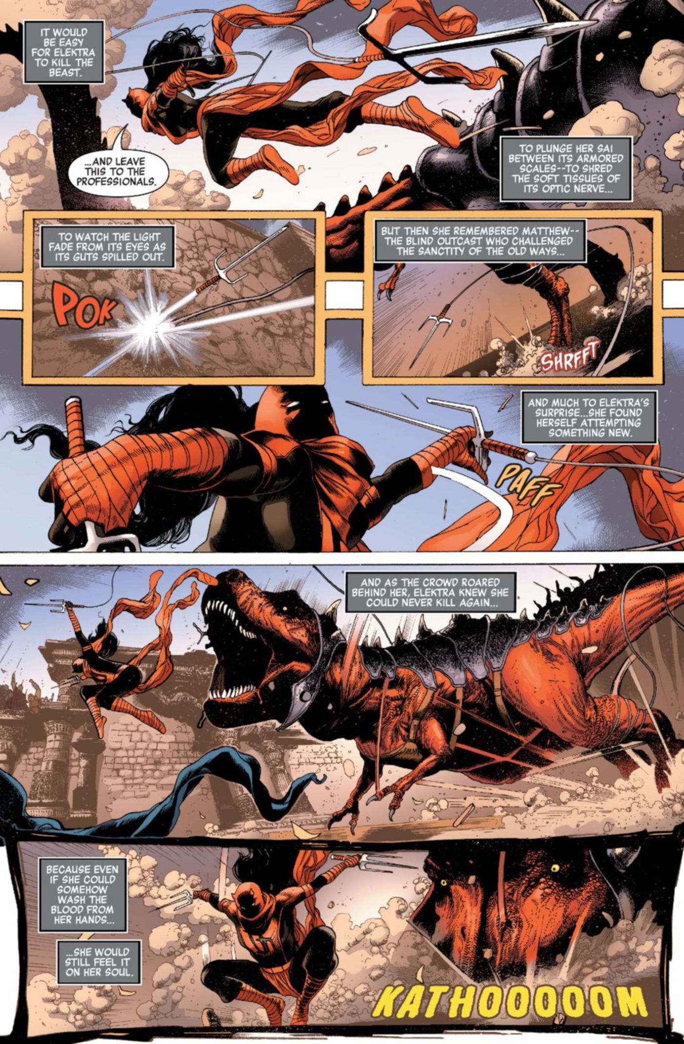 Daredevil Elektra Savage Avengers 2 Marvel Comics