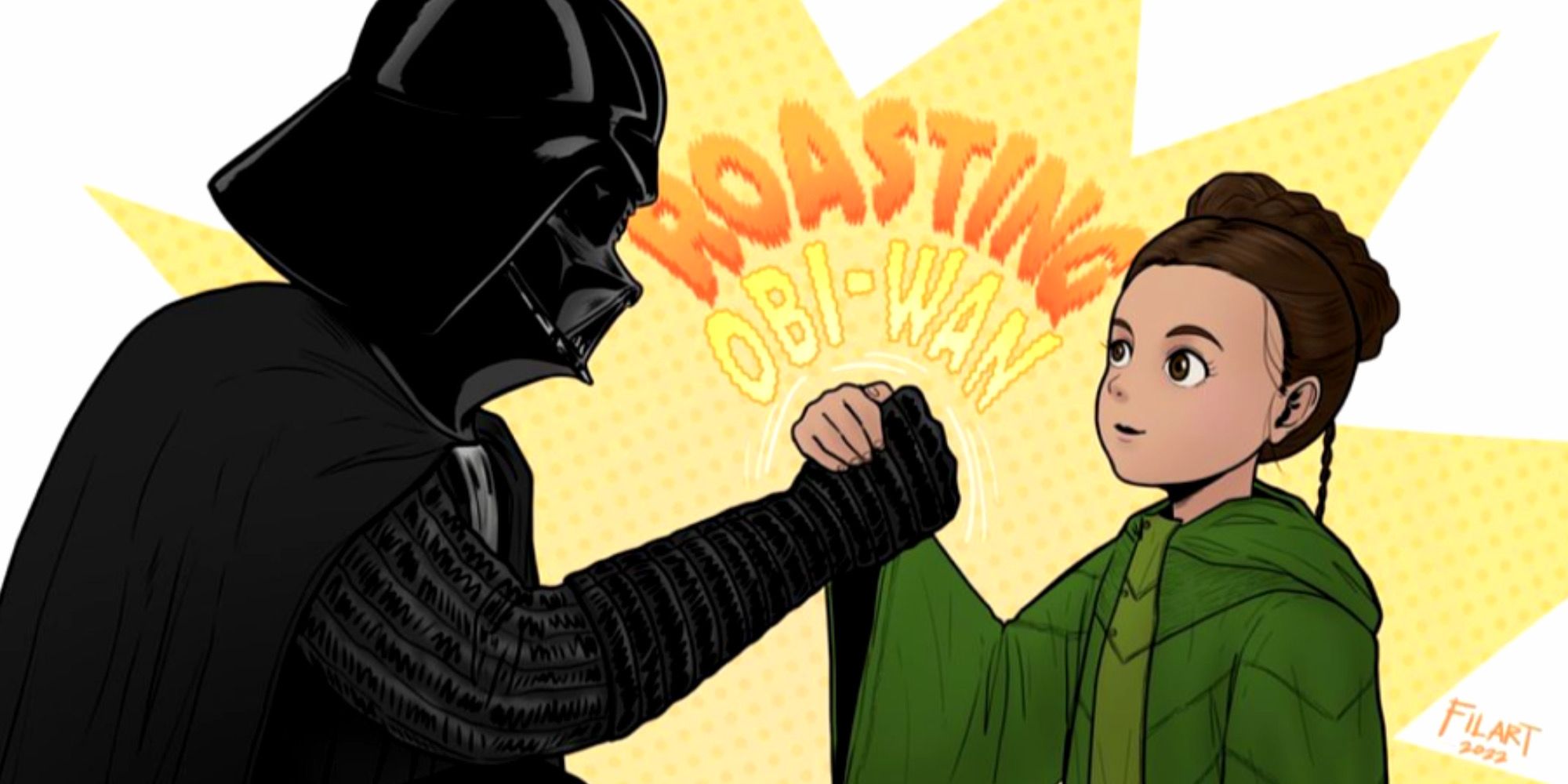 Darth Vader And Leia Organa Unite In Hilarious Comic