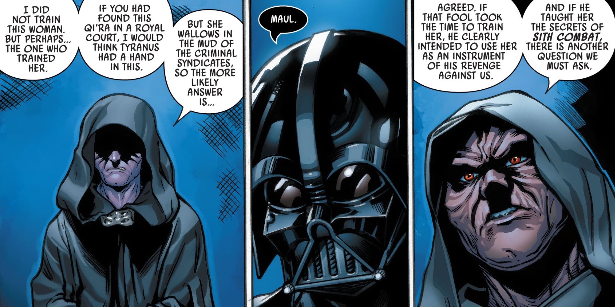 Darth Vader And Palpatine Talk About Darth Maul Crimson Reign 5